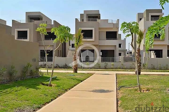 Stand alone villa 343 meters with golf view - in front of the AUC in Palm Hills New Cairo Compound 17