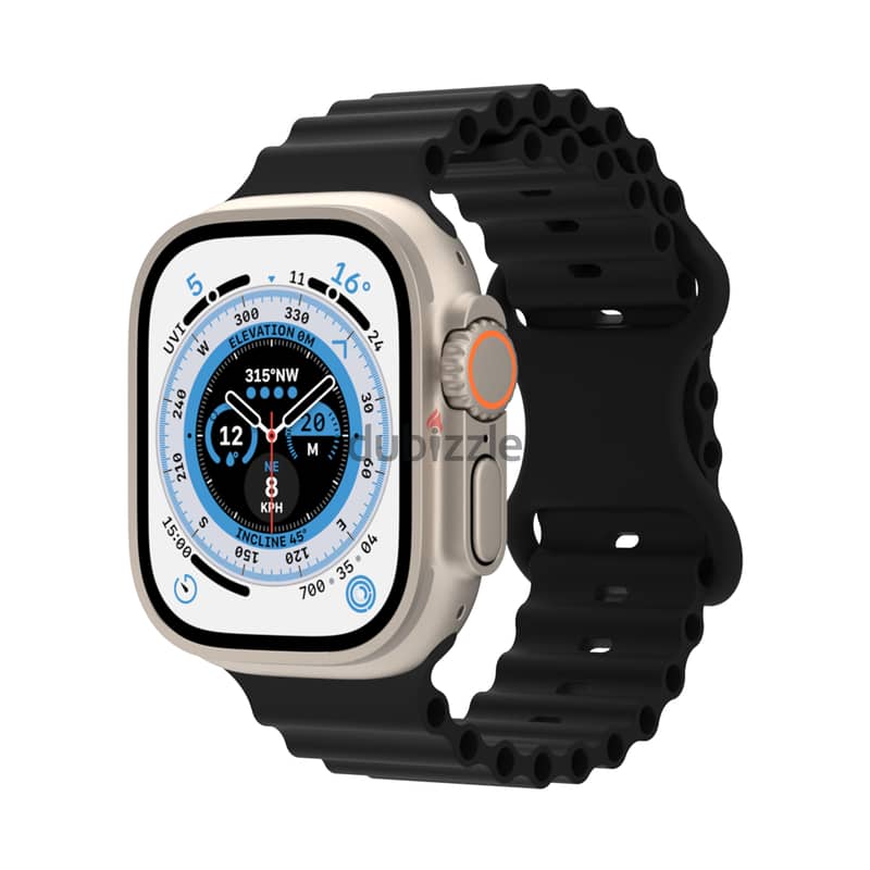 ( شحن مجاني جميع المحافظات ) Smart Watch T800 ULTRA Black 1