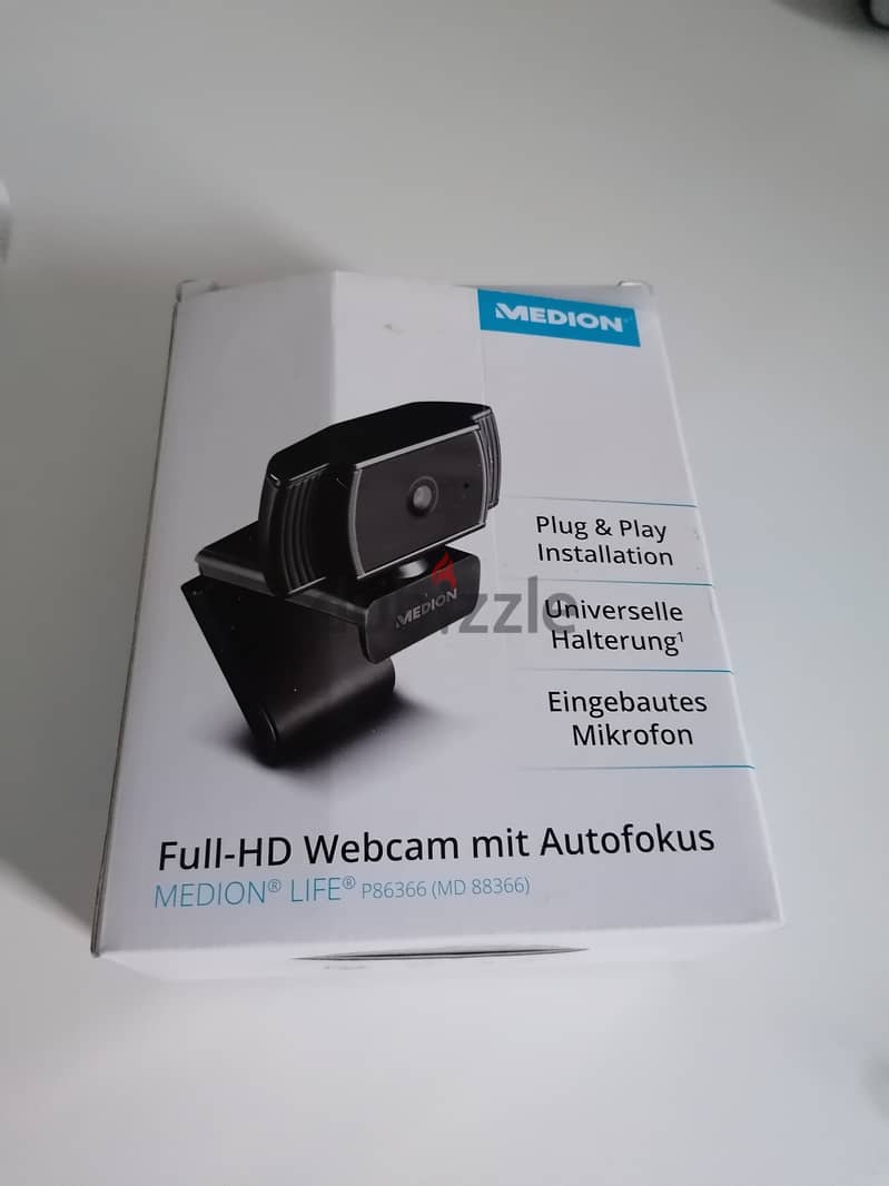 Medion high definition German brand Webcam 1920x1080 HD 2