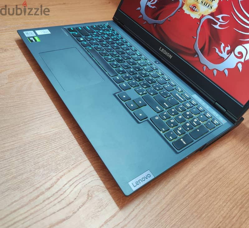Lenovo Legion 5  i7 144HZ 100% Srgb  GTX 1660ti 6gb RGB Gaming  Laptop 12