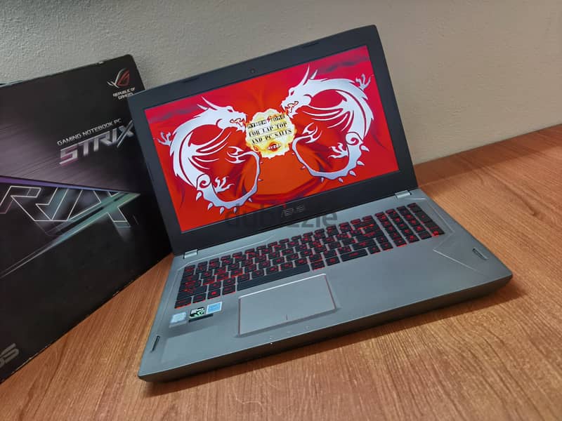 Asus  ROG  Strix  GTX 1070 8GB  i7HQ  Gaming  LapTop 0