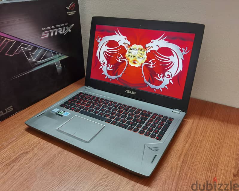 Asus  ROG  Strix  GTX 1070 8GB  i7HQ  Gaming  LapTop 1