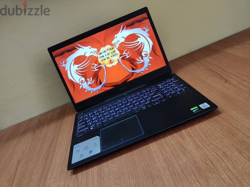 Dell G3 i5-10300H GTX 1650ti Gaming Laptop جيل عاشر 2