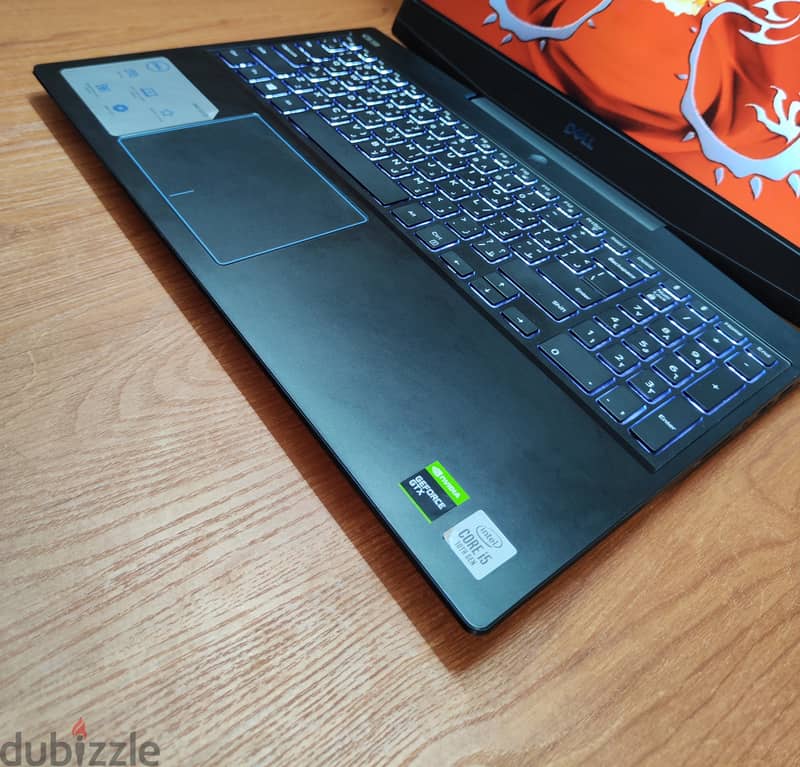 Dell G3 i5-10300H GTX 1650ti Gaming Laptop جيل عاشر 8