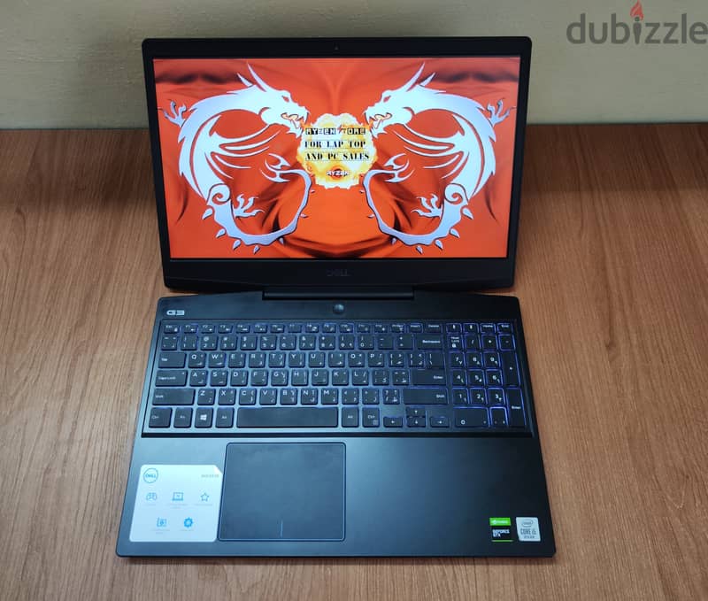 Dell G3 i5-10300H GTX 1650ti Gaming Laptop جيل عاشر 9