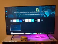 Samsung farely used tv just as new