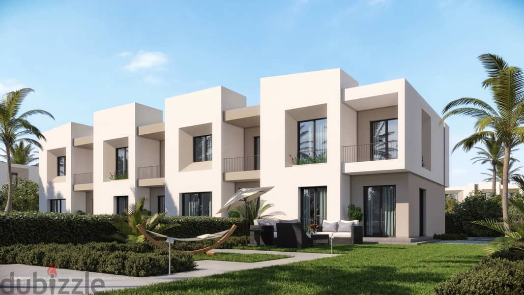 Townhouse for sale in Taj City in New Cairo, Origami stage 1
