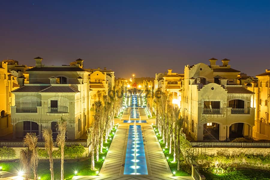 Standalone villa for sale in New Cairo 500m with 7y installments in Saada next to Rehab City and Suez Roadفيلا مستقلة  للبيع في التجمع الخامس  500 متر 6
