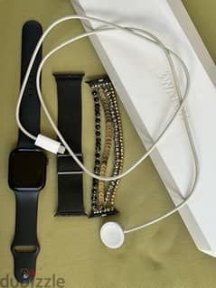 Apple watch - Series 7 45mm - battery:95%  with box & charger