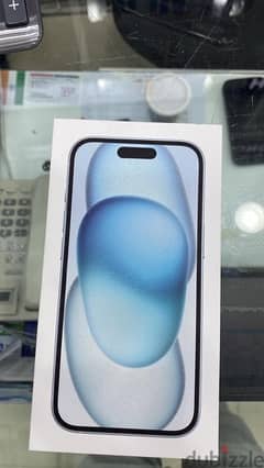 iPhone 15 Blue 128 GB middle east version sealed