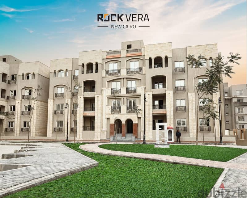 Ready to move a 153 sqm apartment in Rock Vera Compound No down payment 1