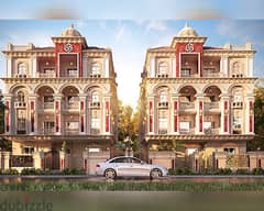 شقة للبيع في ميني كمبوند متكامل الخدمات في بيت الوطن التجمع الخامس مساحة 191م استلام 2025