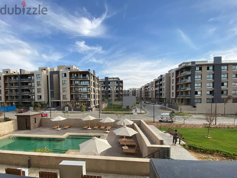 Immediate receipt apartment with pool view for sale in Azad Compound next to the American University with installments 2