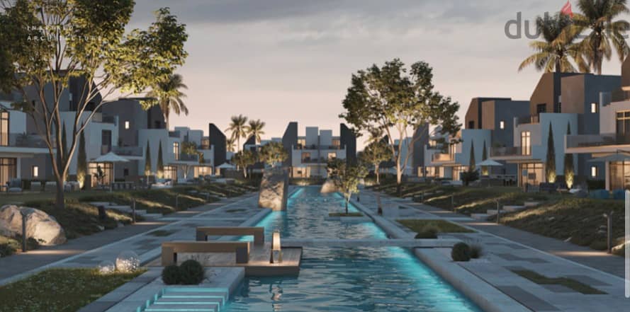 Duplex with garden, 10% discount. prime location in Sheikh Zayed 2