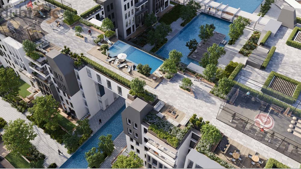 Duplex with garden, 10% discount. prime location in Sheikh Zayed 5