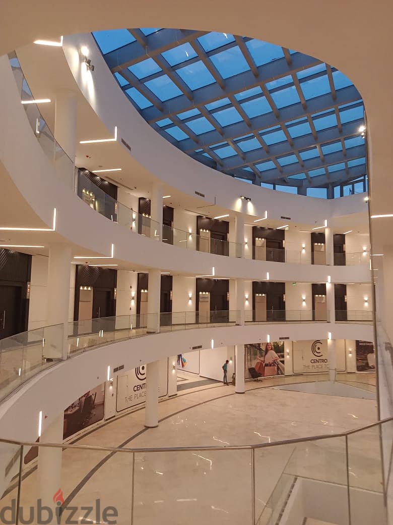 An administrative unit with an area of ​​148 square meters in Centro Mall in front of the American University, Southern Lotus, second floor, next to W 1