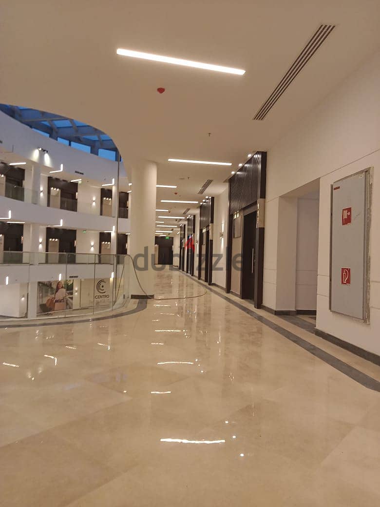 An administrative unit with an area of ​​148 square meters in Centro Mall in front of the American University, Southern Lotus, second floor, next to W 13