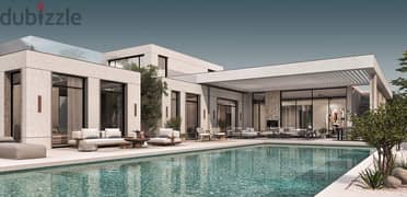 Fully finished one story villa for sale at  Hills of one , New zayed