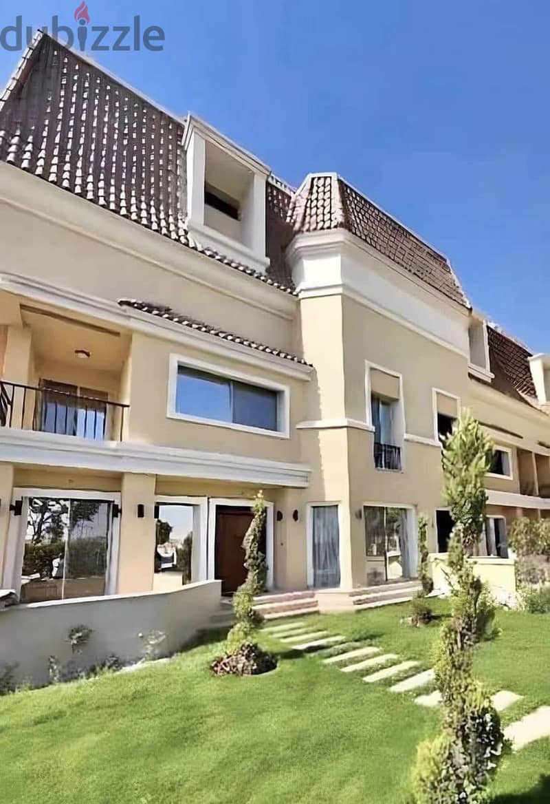 Stand-alone villa for sale in installments over 8 years in Sarai Compound, New Cairo 1