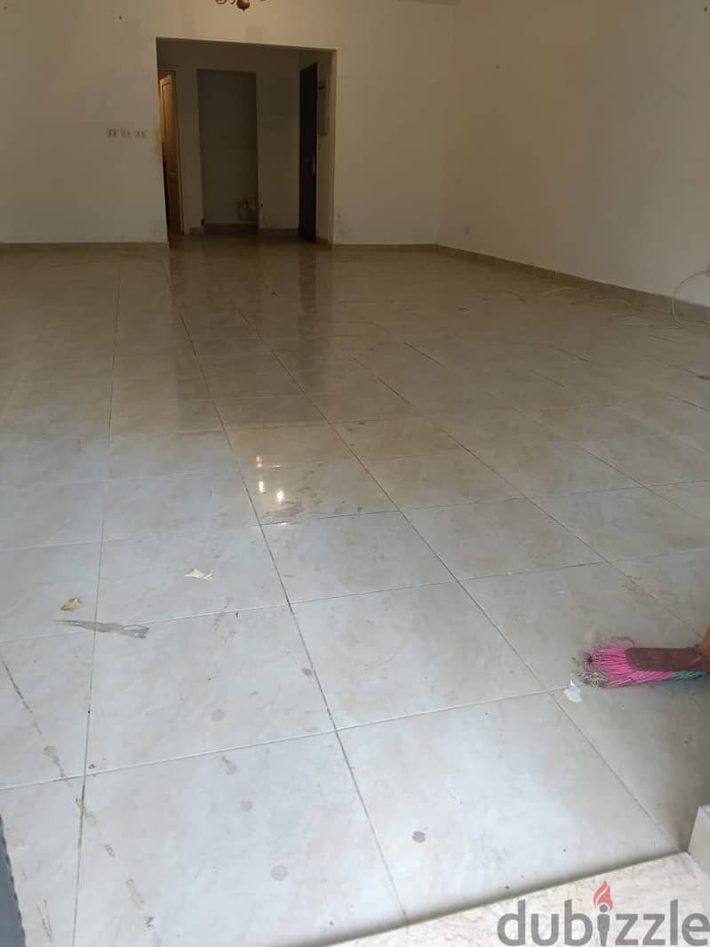 appartment avaliable fr rent in al rehab at eigth phase ground floor with garden 180+50 meter 3