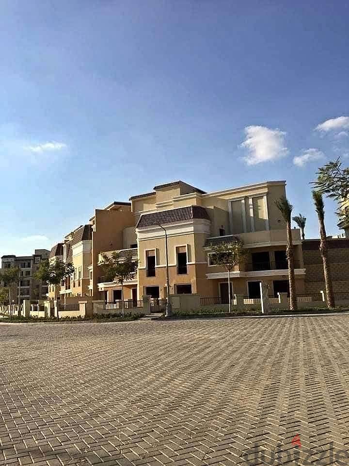 Apartment 220 m for sale in installments over 8 years and a 42% cash discount in Sarai in front of Madinaty 3
