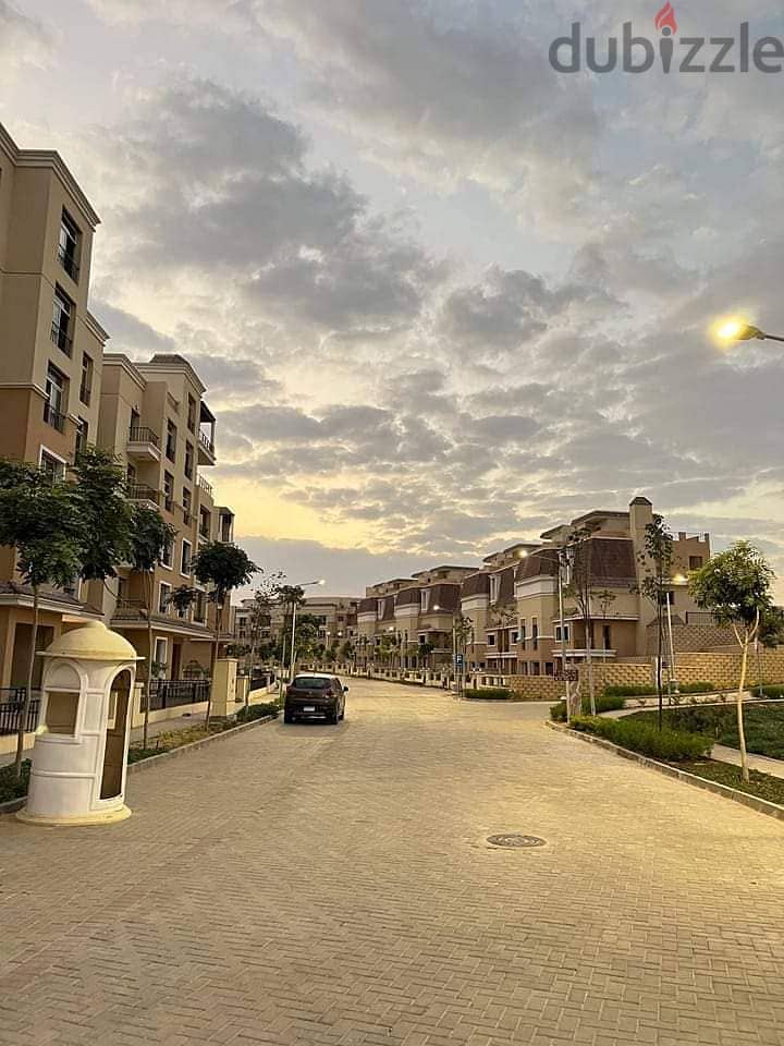 Apartment 220 m for sale in installments over 8 years and a 42% cash discount in Sarai in front of Madinaty 5