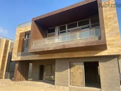 Villa with garden for sale near Cairo International Airport and the JW Marriott Hotel in Taj City Compound in installments