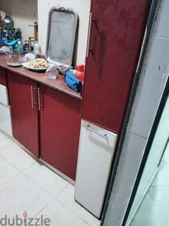 مطبخ الومتتال ٧ متر ووحدة تخزين