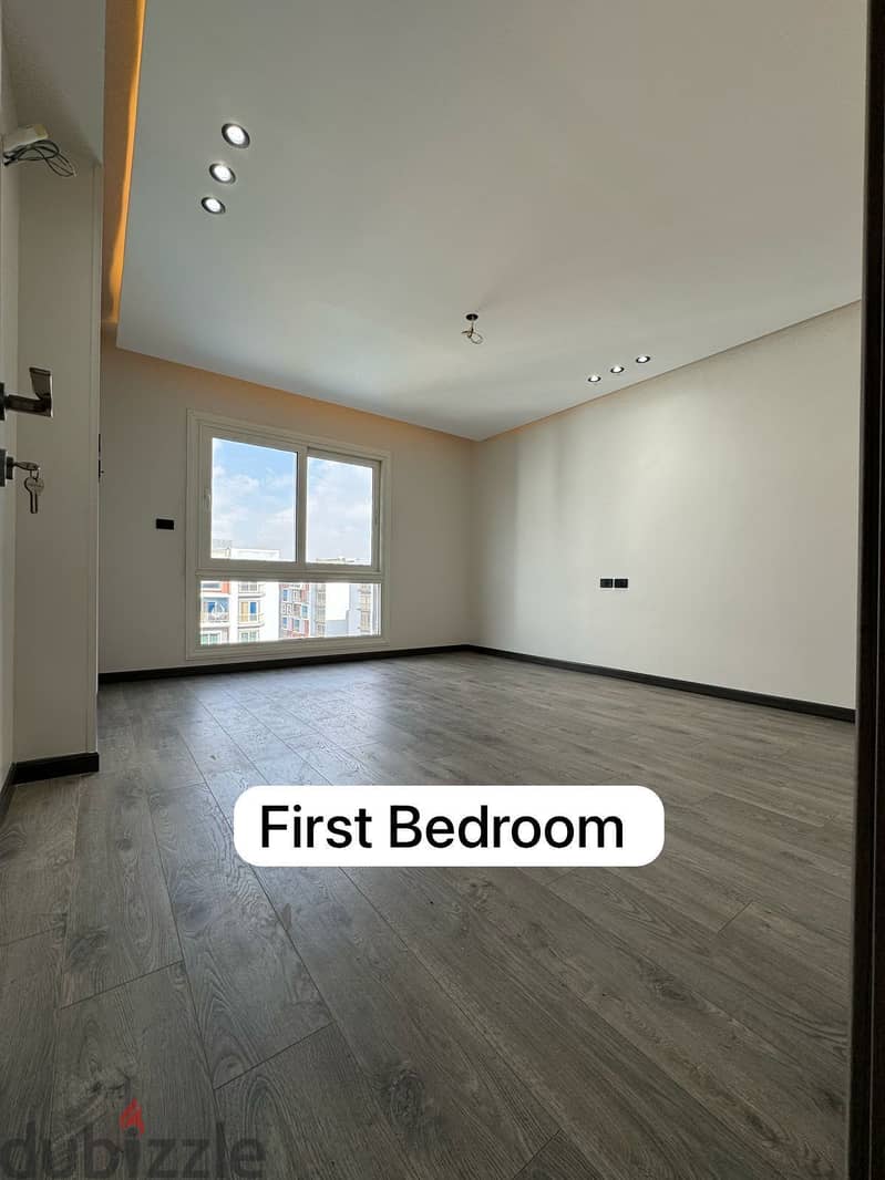 Your apartment is fully finished and you can pick it up tomorrow 8