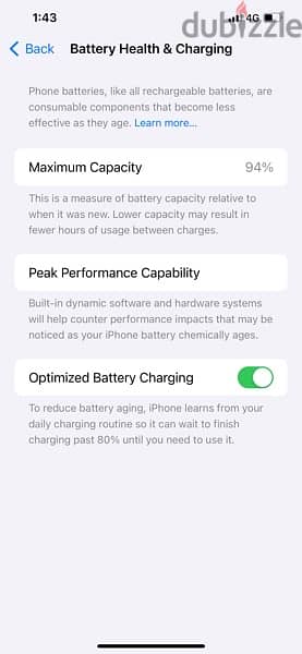 Iphone 12 pro max 256 giga Battery 94% 7