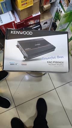 جى ام كينوود 4 مخرج 1000 وات KAC-PS804EX