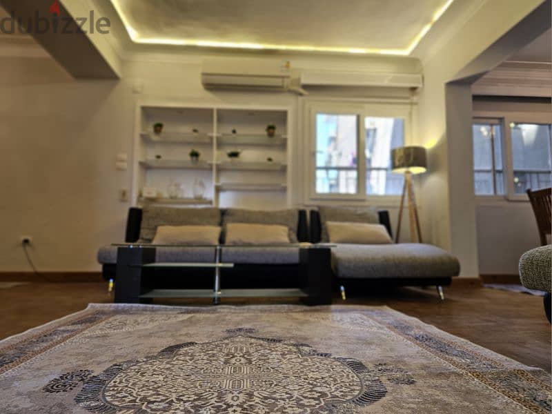 Modern apartment for rent in Zamalek شقة مفروشة للإيجار الزمالك 16