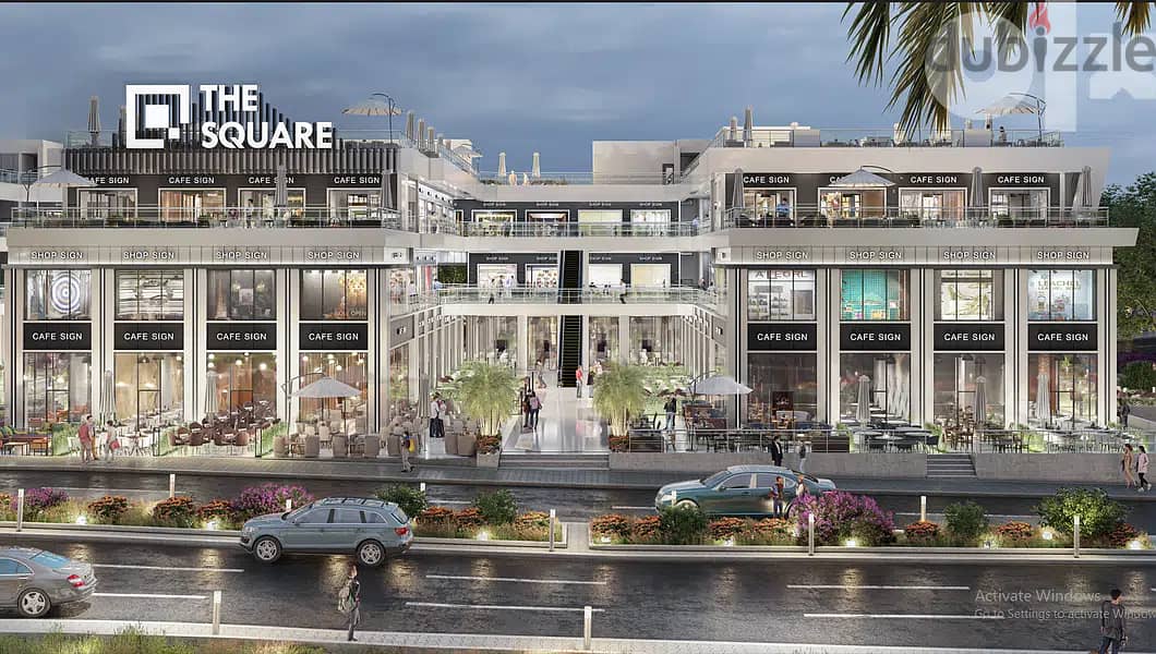 Shop for sale in Shorouk, directly from the owner, 33 m, The Square Mall 7