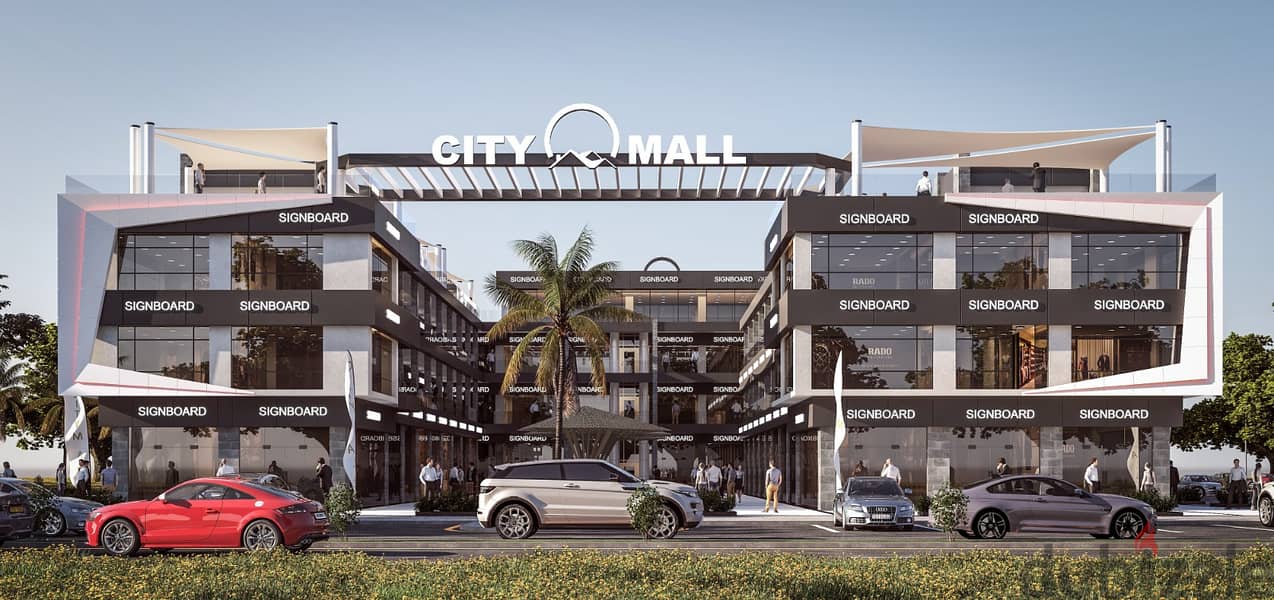 A 48 sqm shop, two facades, suitable for all activities, with a down payment of 385 thousand and installments over 5 years every 3 months, 62 thousand 6