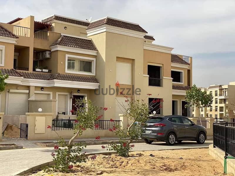 239 sqm villa for sale with a 42% discount in New Cairo in front of Sarai Compound Madinaty 1