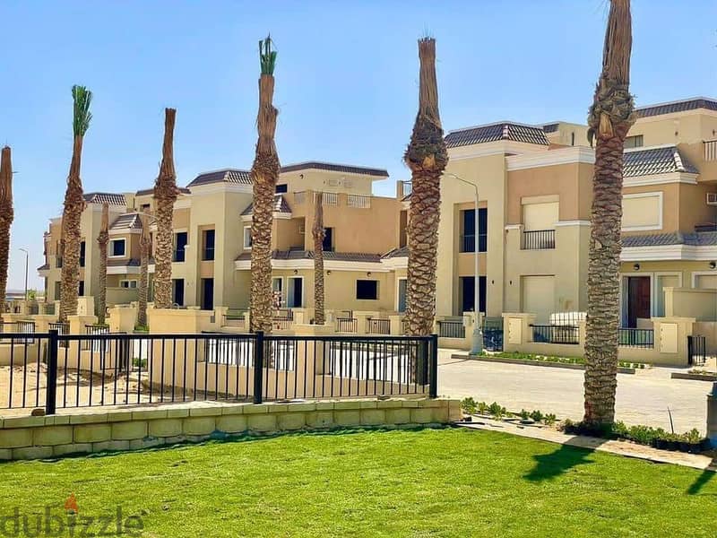 239 sqm villa for sale with a 42% discount in New Cairo in front of Sarai Compound Madinaty 3