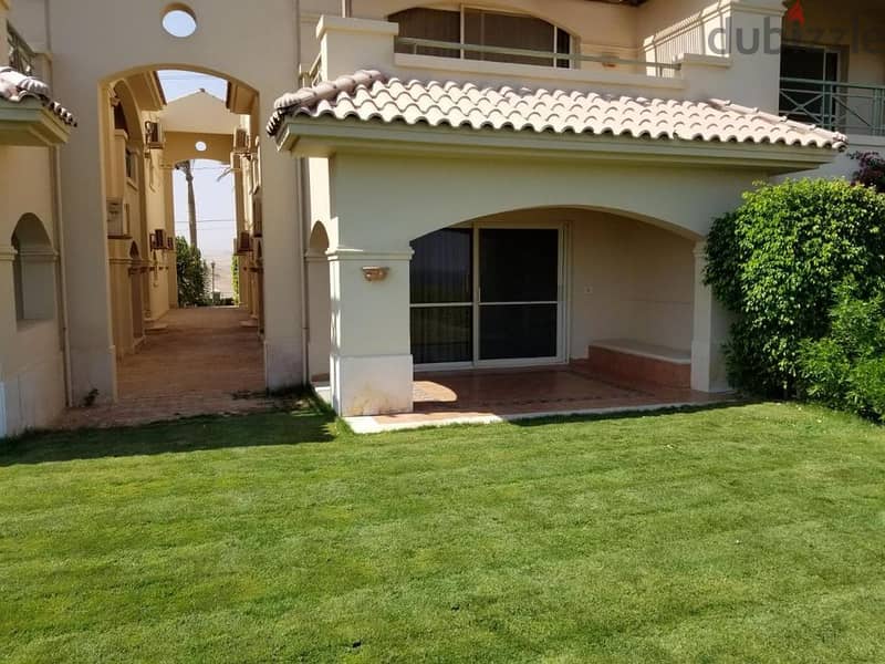 Chalet with garden, 140 sqm, immediate delivery at sea, 3 rooms, fully finished, La Vista Sokhna Compound 2