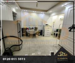 شقة مميزه للايجار المفروش 120م بكفر عبدو _الاسكندرية