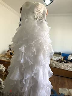 simple wedding dress for sale فستان افراح جديد للحنة