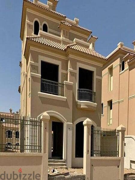 Middle townhouse villa, 240 meters, immediate receipt, in the administrative capital, La Vista City, near Mufid and Hyde Park. 6