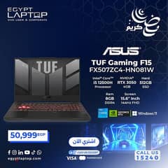 ASUS TUF Gaming F15 FX507ZC4-HN081W Intel Core I5 12500H 512GB SSD 8GB 0