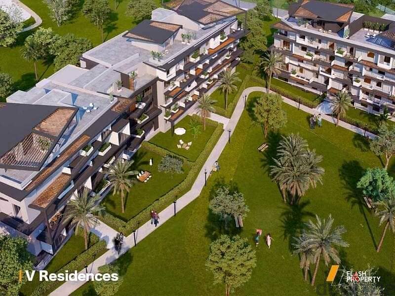 Apartment 226 m with Garden Fully Finished For Sale with installments at V - Residence 2
