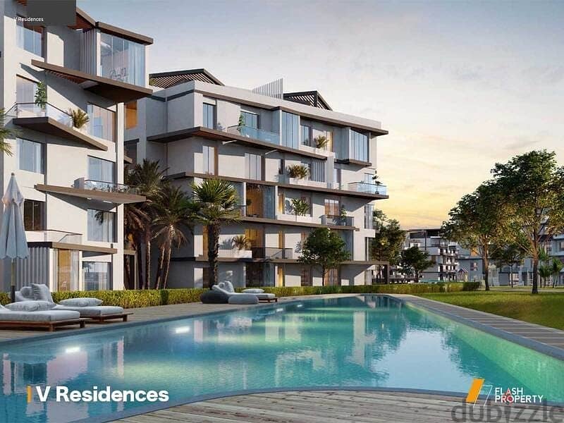 Apartment 226 m with Garden Fully Finished For Sale with installments at V - Residence 4