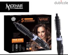 blow dry hair comb styling