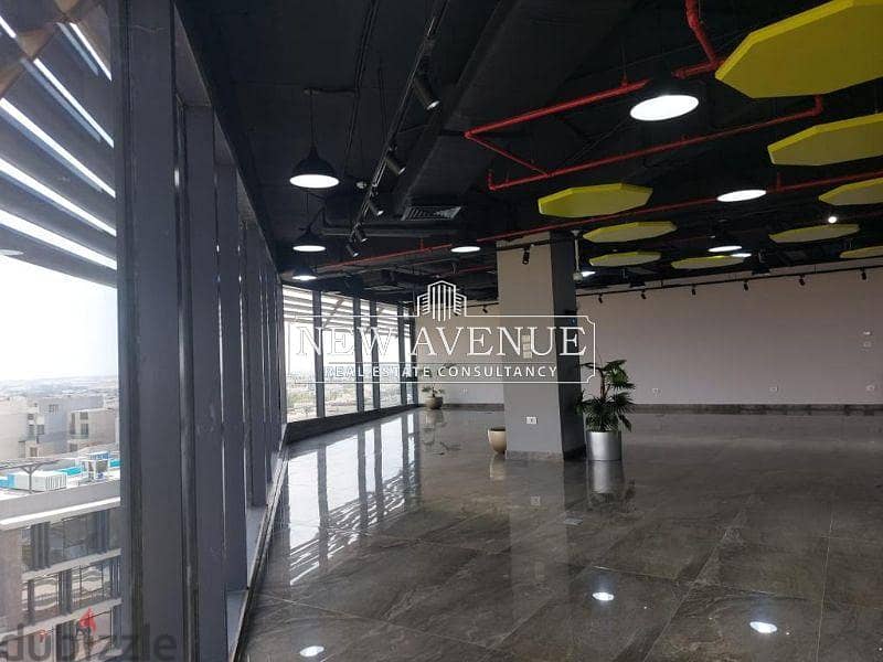 office 340 Sq. m fully finished for sale in shikh Zayed. 2