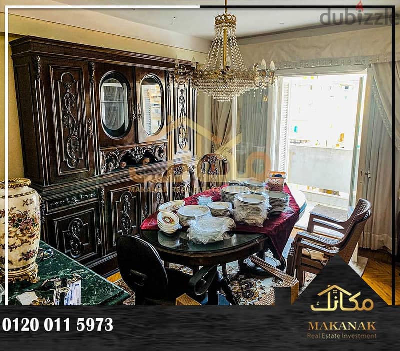 شقة مميزة جليم شارع محمود الديب 150م 2