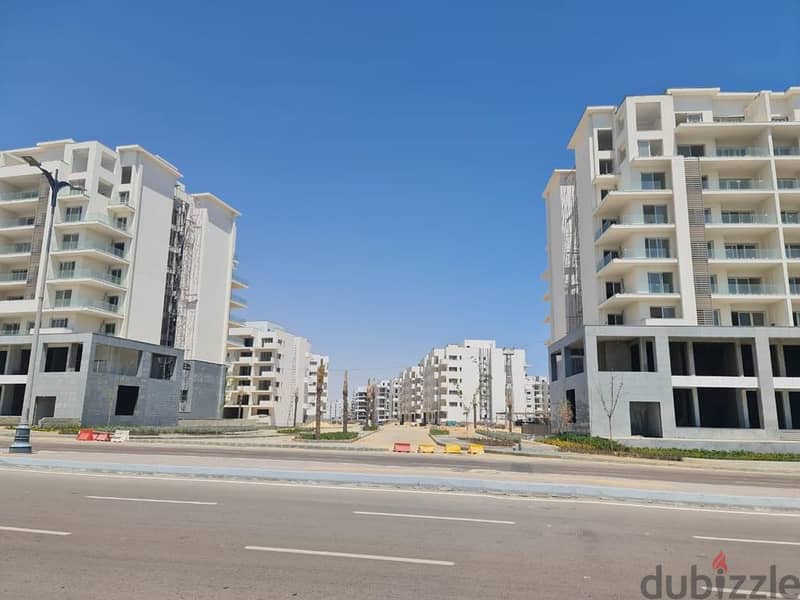 Receive your 238 sqm finished apartment in Mazarine, North Coast, in Amazing Location and View, directly in front of Al Masa Hotel and next to New Ala 6