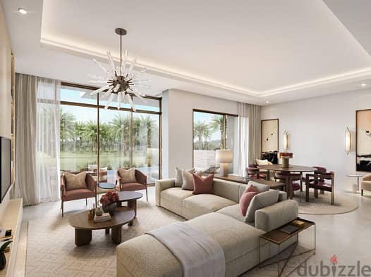 Fully Finished Apartment with Down Payment and Installments in Zed East in New Cairo 2