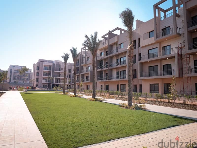 Fully Finished Ground Serviced Apartment for Sale with an Attractive Price in Fifth Square Al Marassem 6