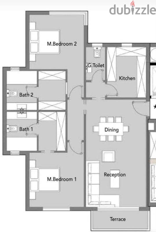 شقة 2 غرفة نوم للبيع في بادية بالم هيلز، 6 أكتوبر 9